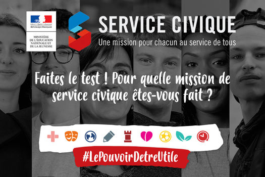 Nous recherchons un Service Civique