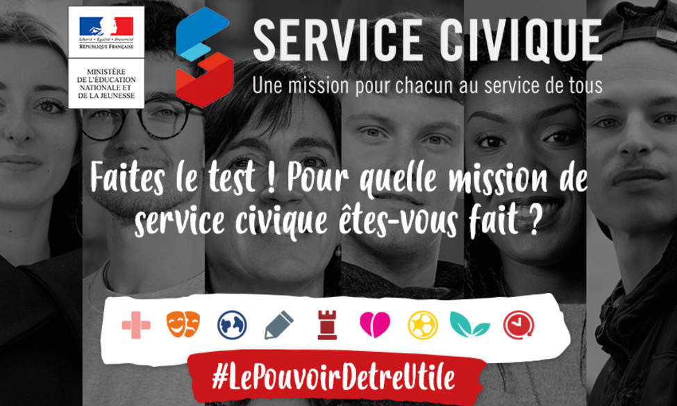 Nous recherchons un Service Civique